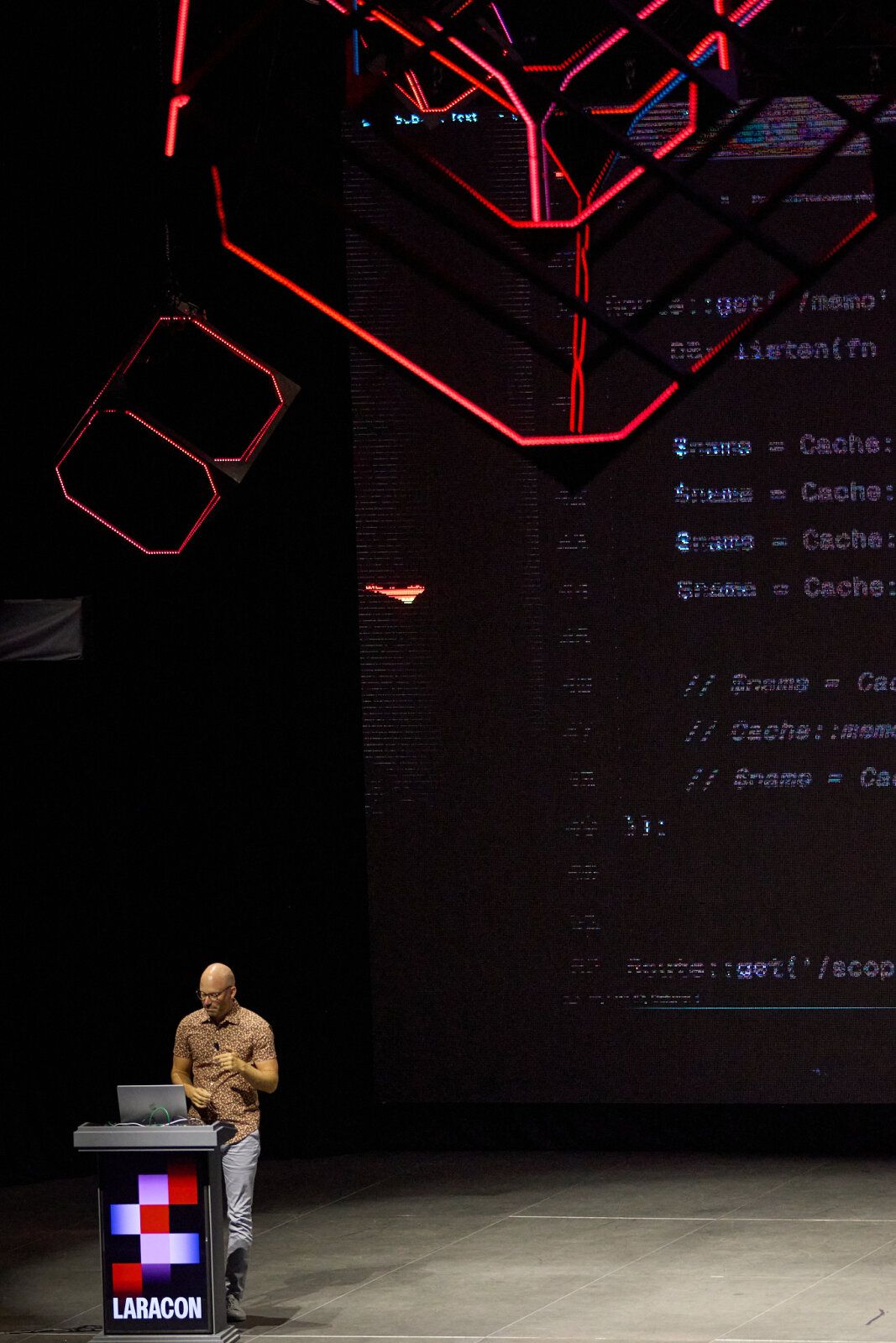 First image from Laracon US 2025 | Taylor Otwell